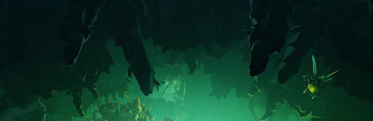Cover art for Deep Rock Galactic