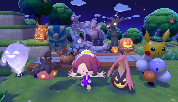 Pokemon Pokopia Halloween Event Adds Pumpkaboo, Gourgeist